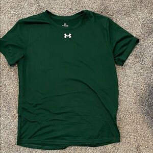 Under Armour Kids' Dark Green Short Sleeve Tee